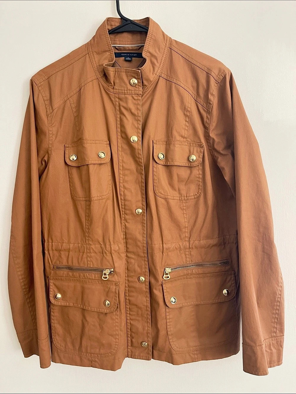 Tommy Hilfiger Women’s Utility Jacket Brown